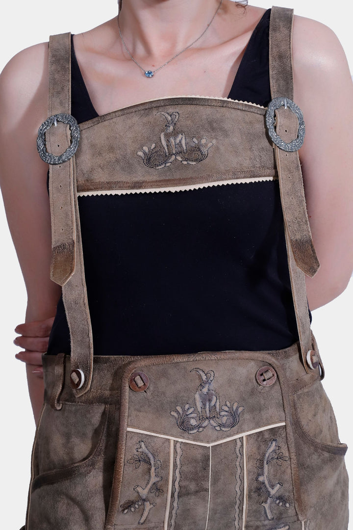 Amy Adams Lederhosen with suspender for women