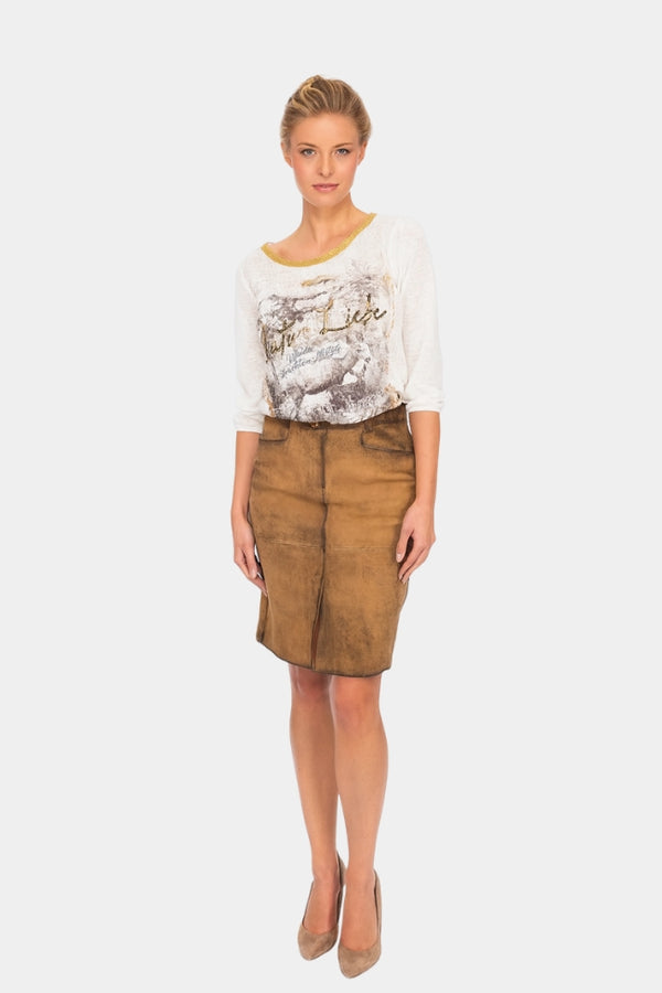 Cecilia Lederhosen Skirt