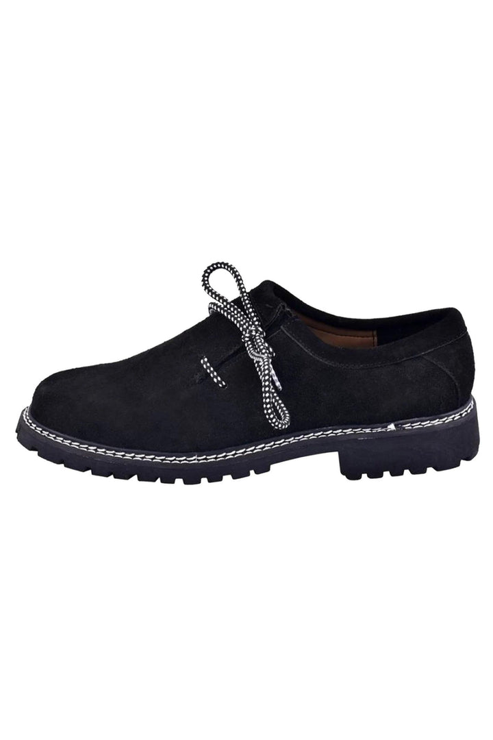 Claudio traditional leather shoes made of 100% pure leather in balck color